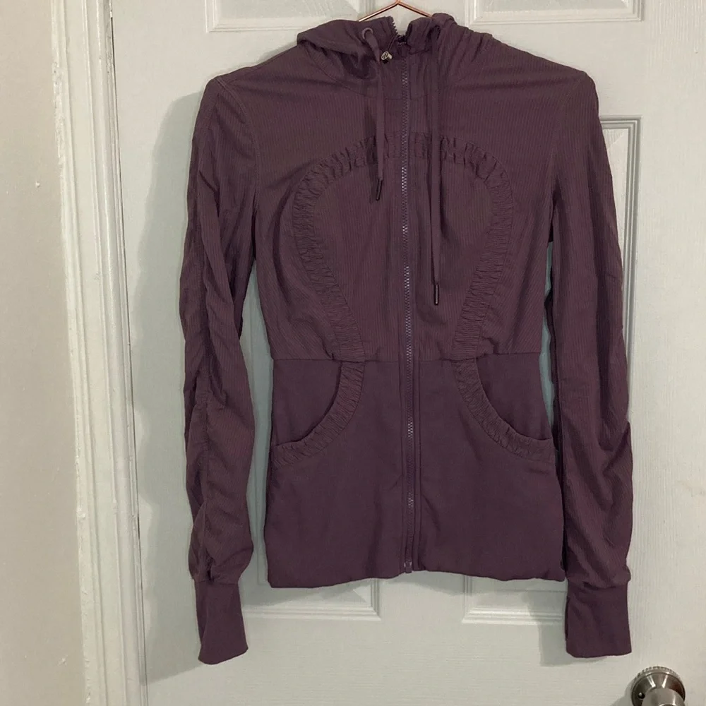 Lululemon Dance Studio Jacket Dusky Lavender / Heathered‎ Dusky Lavender Size 6